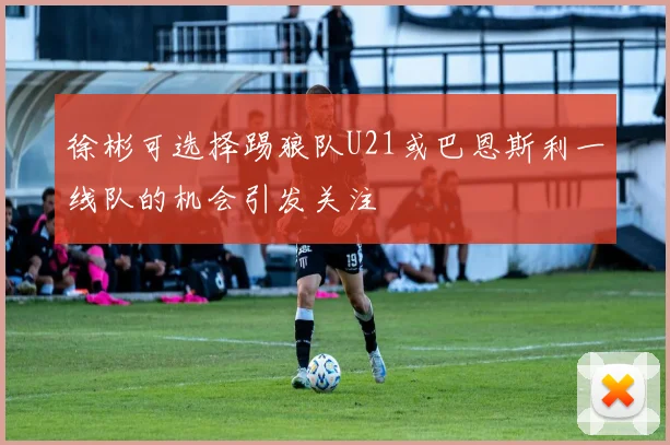 徐彬可选择踢狼队U21或巴恩斯利一线队的机会引发关注