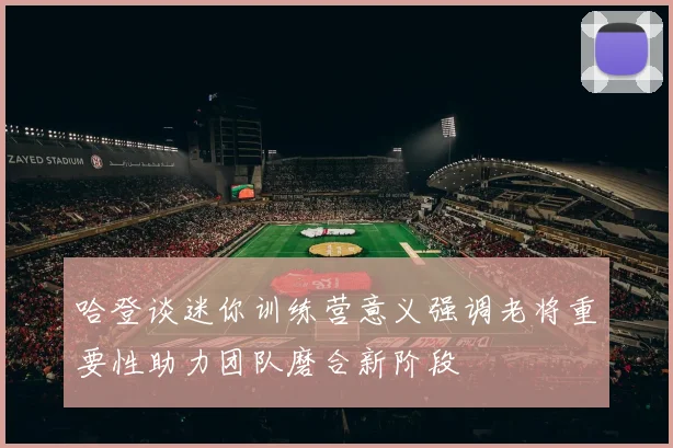 哈登谈迷你训练营意义强调老将重要性助力团队磨合新阶段